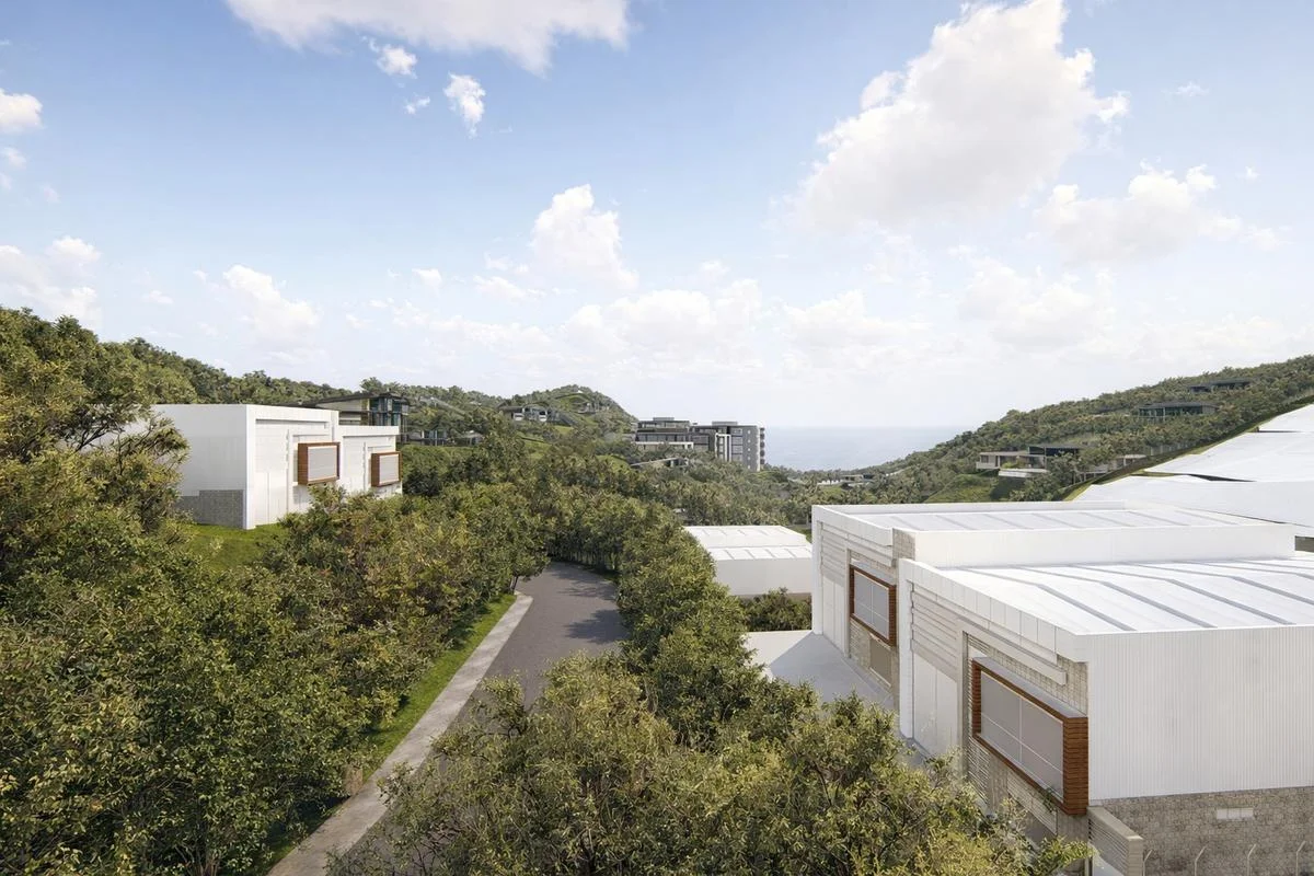 Vista aérea del proyecto