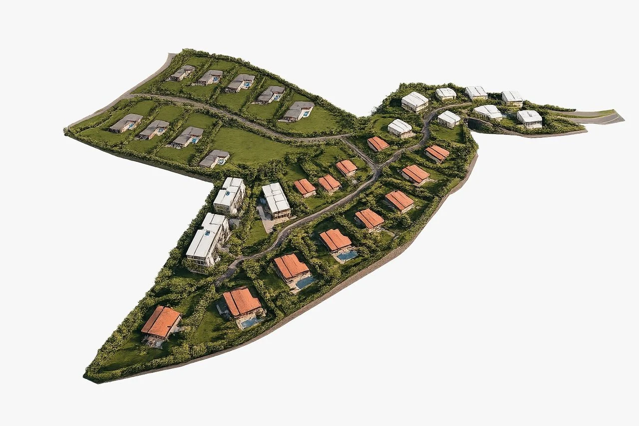 Oriah - Distribucion lotes apartamentos